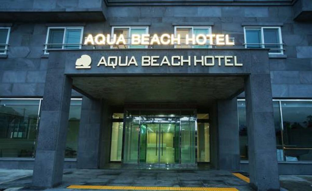 Seongsan Aqua Beach Hotel Szogüpho Kültér fotó